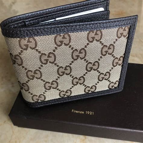 men's gucci wallet original|gucci trifold wallet for men.